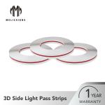 4mm Outdoor Signage Sign Bottom Side Pass Light Trim Cap 4.3kg/roll
