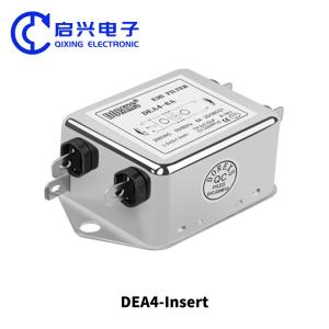 Quality DEA4 Insert Single Phase EMI Filter 1500VDC Line/Line wholesale