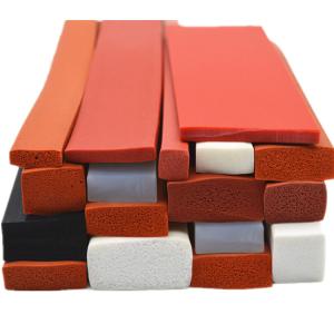 Quality Colorful Insulation Pure Silicone Foam Strip 40 Shore A wholesale