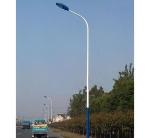 Double or Single Arm Q235 Steel Street Light Poles With Powder Painting