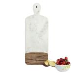 Kitchen Decor cutting board Marble acacia wood splicing cutting board with