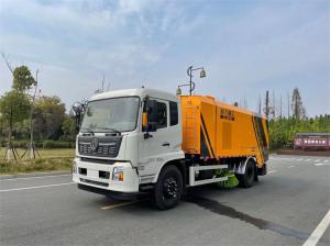 China 10cbm Wet And Dry  Road Sweeper Truck High Pressure High Performance on sale