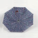 21 inch low costs promotional full color printing pongee 3 fold umbrella