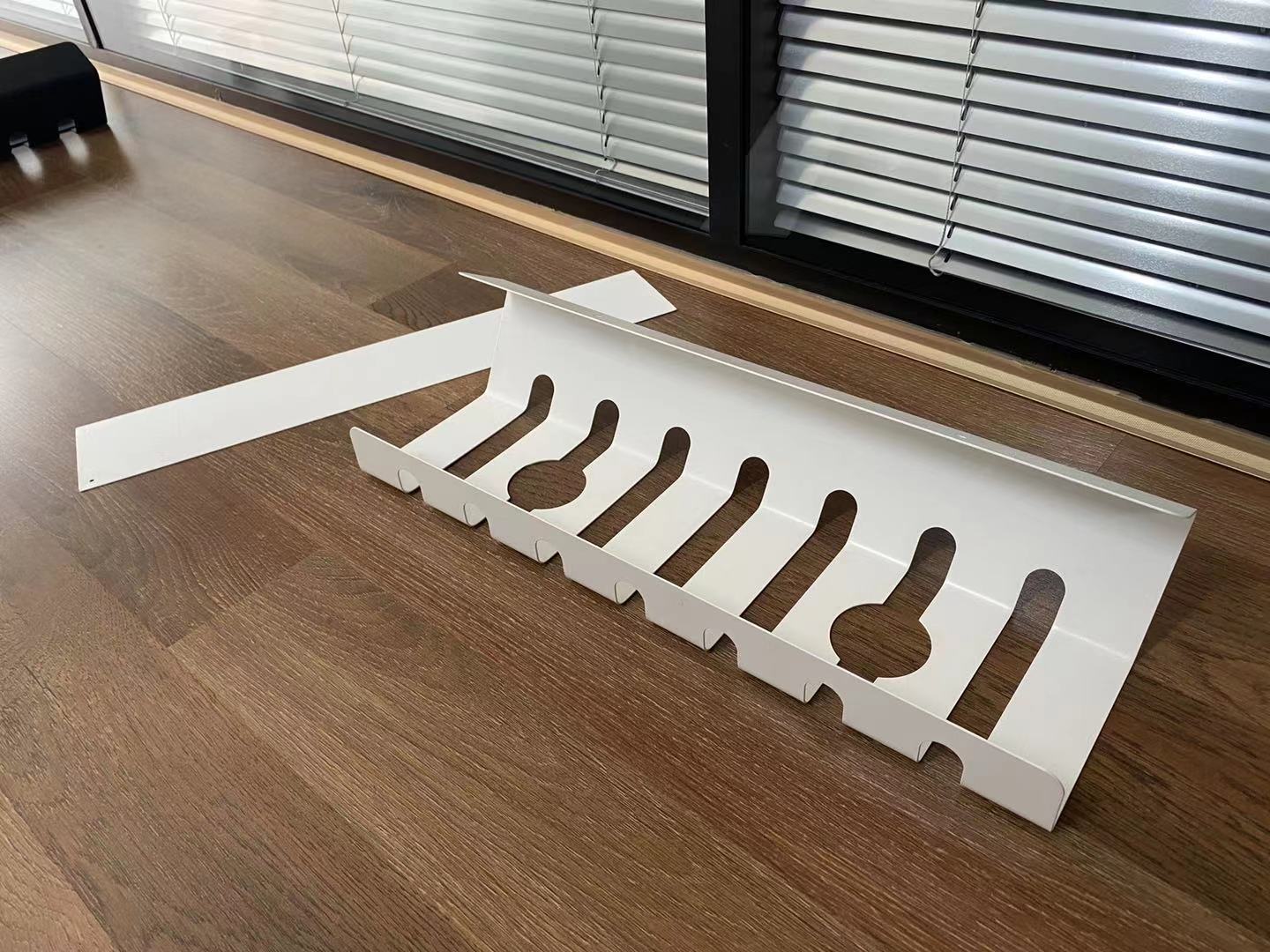 Convenient Living Room Cable Carrier No Drilling Improved Cable Channel for Table