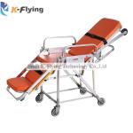 Manual Transport Stretcher Chair Bed Aluminum Alloy Folding Ambulance