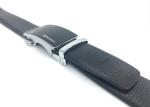 Black 140cm Mens Genuine Leather Belt With Alloy Buckle