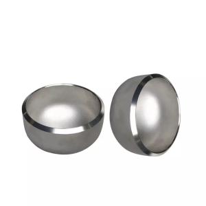 Quality 8 Inch Sch40 Stainless Steel Welding Cap Fittings Equal Shape wholesale