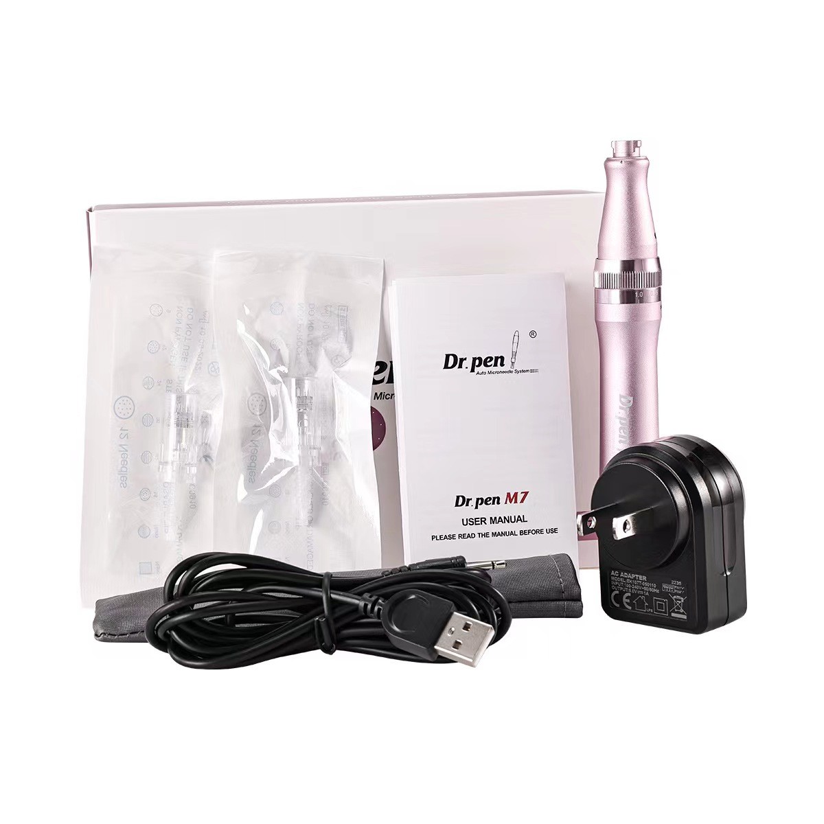 M5 Portable Electric Micro Needle Pen 5 Levels For Skin Treatment