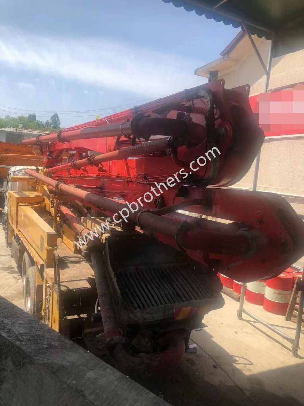 2013 Putzmeister 38m Truck Mounted Concrete Pump