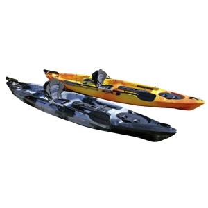 Quality Fishing Kayak For Sale 13ft Length Rowing Boat For Fisher Solo 1 Person wholesale