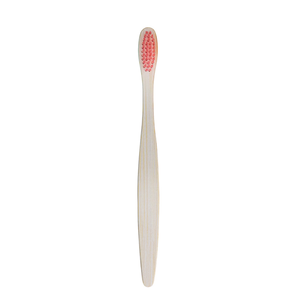 Customized Wholesale Natural Eco Biodegradable Colorful Soft Hotel Bamboo Toothbrush With Packaging