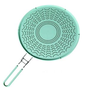 Quality Heat Insulation 29cm Silicone Splatter Screen For Frying Pan wholesale