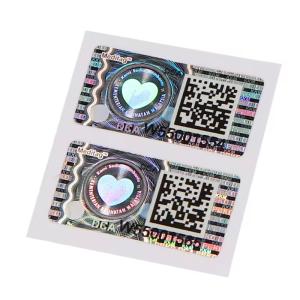 Quality Glossy Finish Anti Counterfeiting Label With Permanent Waterproof Adhesive wholesale