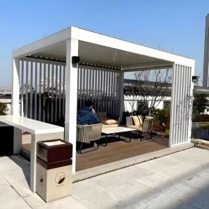 Quality The Durable Choice Aluminum Arbor for Your Outdoor Living Space wholesale