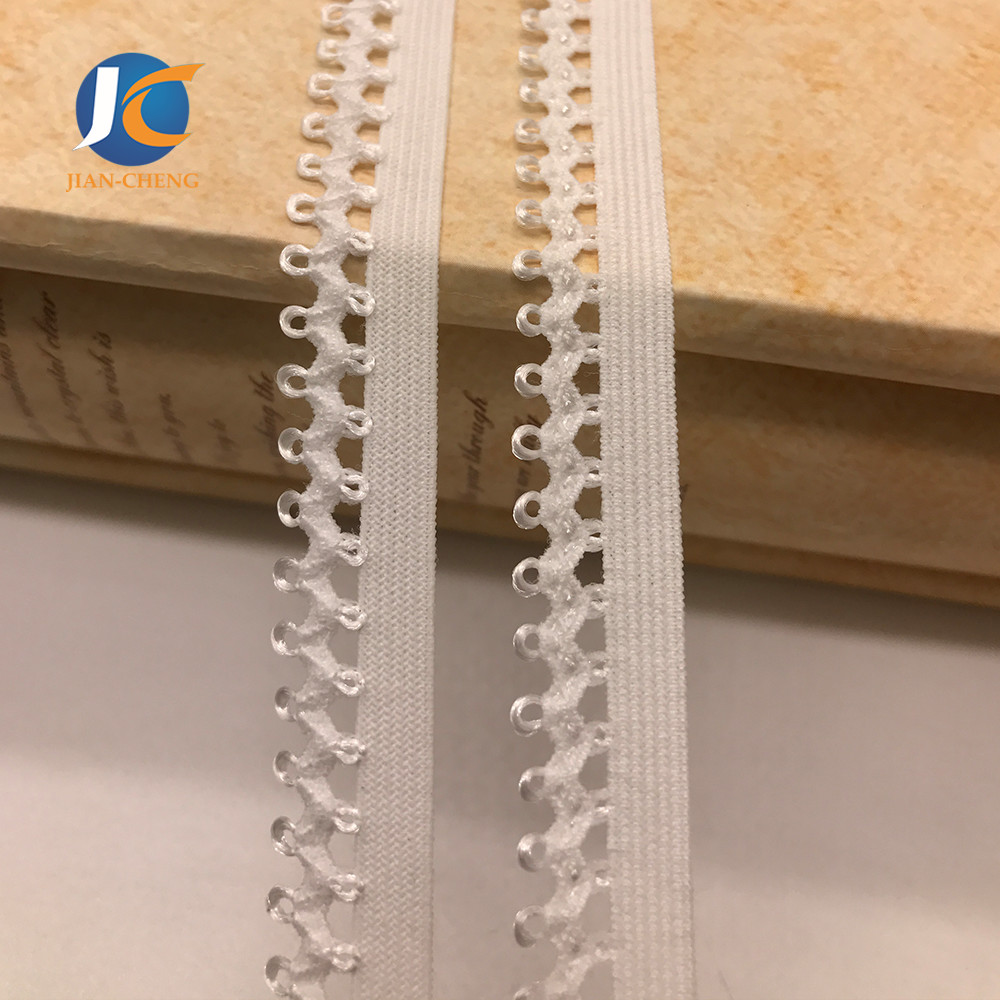Multifunctional Thin Spandex Grip Flat Elastic Band, Bra Elastic Band Webbing Garment with Low Price Eco-friendly Home Textile