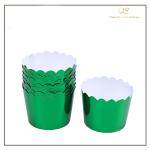 Food Grade Sustainable Aluminum Foil Cupcake Baking Cups