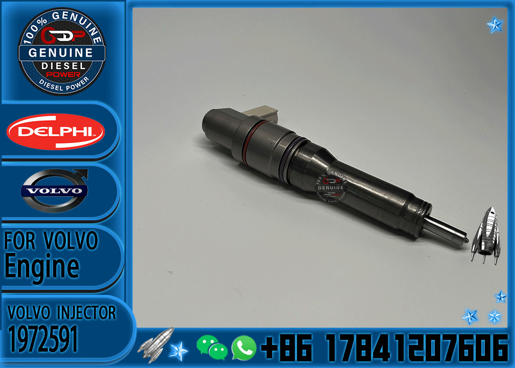 Good Quality Common Rail Fuel Injector BEBJ1D00003 1972591 for DAF PACCAR MX13-MX10