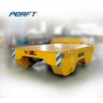 Battery Operated Platform Transport Coil Car , Rail Manual Trolley For
