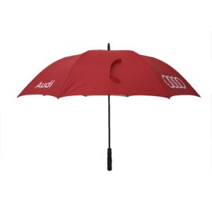 Quality 30 Inch Standard Size Promotional Golf Umbrellas In Red Color With EVA Handle wholesale
