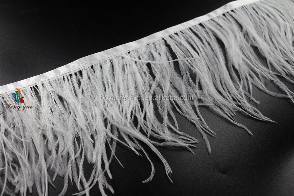 Create a Luxurious Atmosphere with Ostrich Feather Fringe Trim and Satin Ribbon Tapes