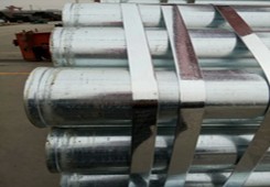 S235JR hot dipped galvanized steel tube