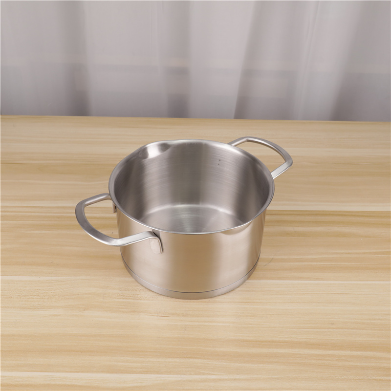 Milk Soup Cookware Pot Restaurants Caterers Stainless Steel 201 Stock Pot