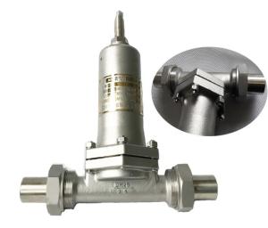 Quality SS304 Stainless Steel Cryogenic Pressure Regulator Industrial Type Throme Plated Surface wholesale