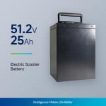 Swappable IP67 E Motorcycle Battery , 51.2V 60V 25Ah Electric Scooter Lithium