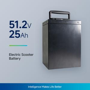 Quality Swappable IP67 E Motorcycle Battery , 51.2V 60V 25Ah Electric Scooter Lithium Battery wholesale