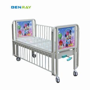 Quality 1 Function Manual Children Hospital Bed Medical Home Use Children Kids Baby wholesale
