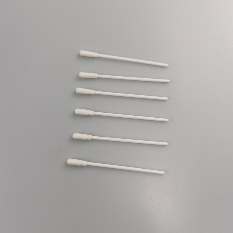 80mm Length Medical Foam Head Specimen Collection Swabs
