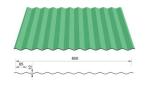 3kw Colored Steel Corrugated Forming Machine With 5 Ton Loading Capacity