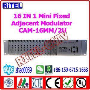 Quality 16-in-1 Fixed Adjacent Modulator CAM16MM for hotel/community/campus/coference wholesale