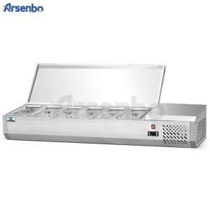Quality 60Hz Salad Bar Pizza Prep Refrigerator Multipurpose No Fluorine wholesale