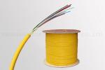 Indoor Fiber Optic Wire 8 Cores Singlemode Loose Tube Distribution