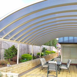 Quality Clear Shade Roof Impact Weather Resistance Polycarbonate Sheet for Plastic Building Materials wholesale