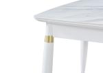 Light Luxury Style 130cmx80cmx76cm Slate Dining Table