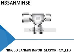 Quality RUBT Union Tee Stainless Steel SS316L Plumbing Fitting Pneumatic Air Fitting High Quality Sanmin wholesale