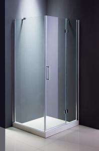 Quality 1-1.2mm Corner Shower Cabin With Sliding Door Aluminium Frame wholesale