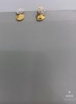 Custom Stainless Steel Jewelry Set Gold Necklace And Earring Set