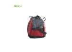 Dual Handles Contrast Color Nylon Duffle Bag