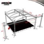 Outdoor Display Stand Aluminum Frame Truss 290mm