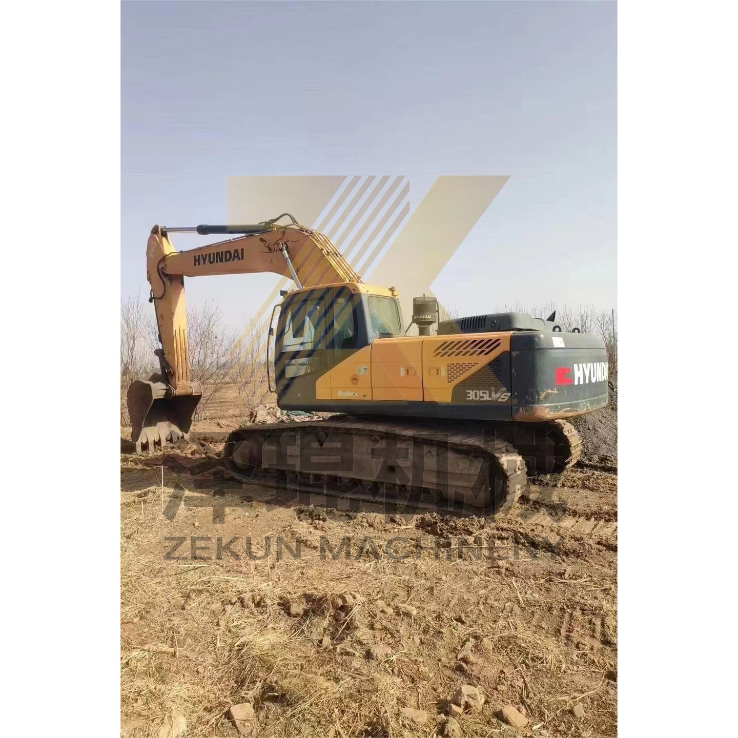 Hyundai 305 R305 R305-9T Excavator and 210 Diesel Engine 2021 for Immediate Delivery