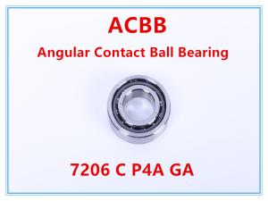 Quality 7206 C P4A GA Angular Contact Ball Bearing wholesale