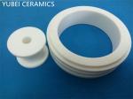 White Zirconia Ceramic Ring , High Strength Zro2 Technical Ceramic Parts