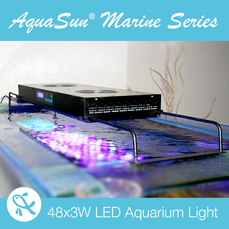 36W-120W watt led blue flood light aquarium lighting marine for fishing boat flood light