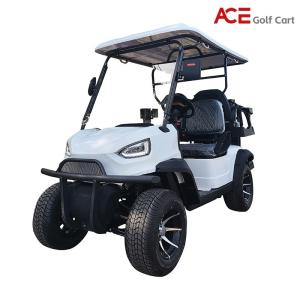 Quality White Color Custom Golf Cart 4 Passengers Electric Sightseeing Cars wholesale