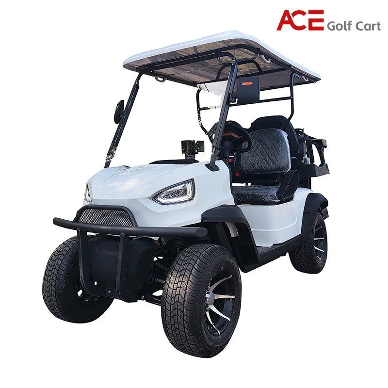 4 Seaters Hunting Battery Operated Golf Buggy With Powerful 4kw AC Motor Controller