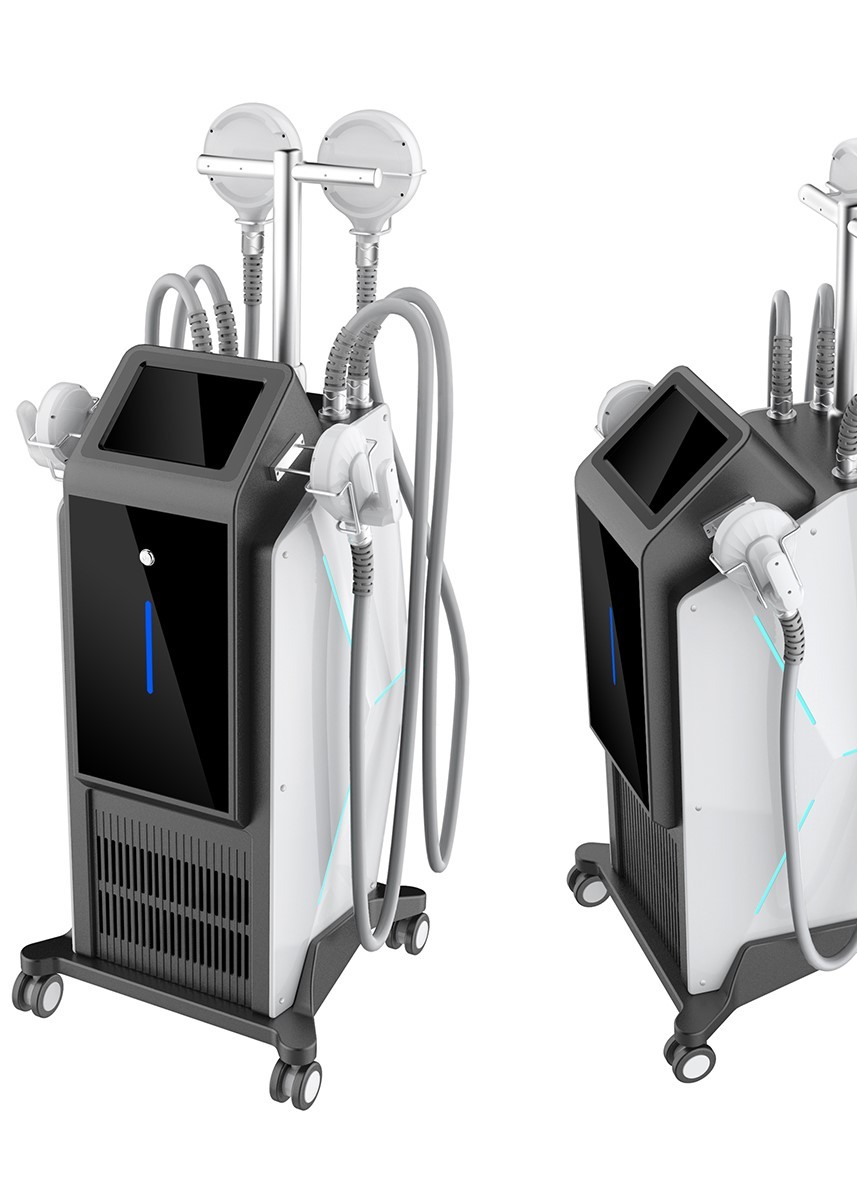 Electromagnetic Beauty Medical Equipment 4200W High Intensity Standing Four Head Therapy
