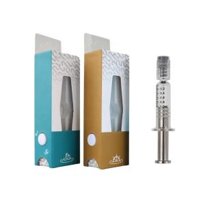 Quality Standard or Long Shape Luer Lock Glass Syringe with Metal Plunger wholesale